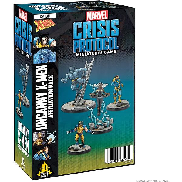 Marvel Crisis Protocol : Uncanny X-Men Affiliation Pack