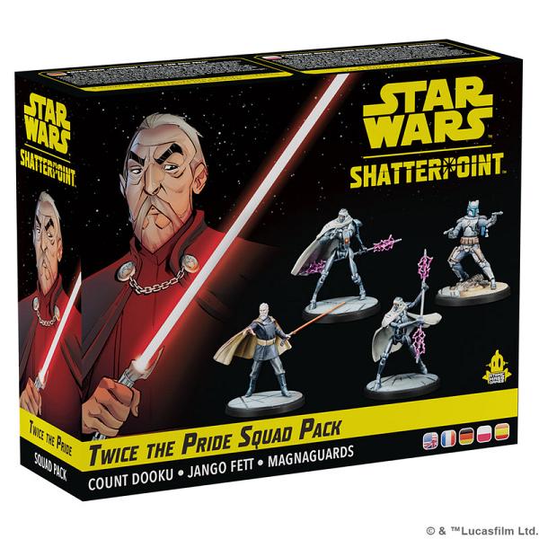 Star Wars : Shatter Point - Twice the Pride Count Dooku Squad Pack