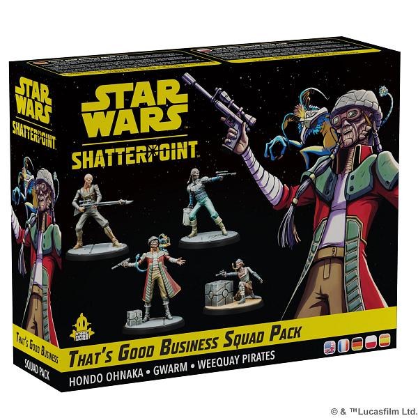 Star Wars : Shatterpoint - That's Good Business Squad Pack