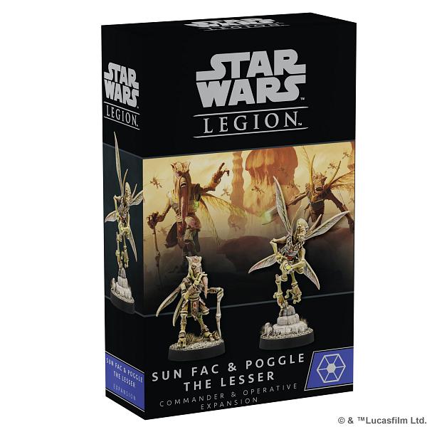 Star Wars : Legion - Sun Fac & Poogle the Lesser Commander Expansion