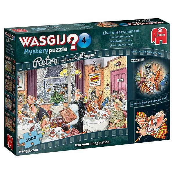 Wasgij : Mystery #4 - Live Entertainment! 1000pc