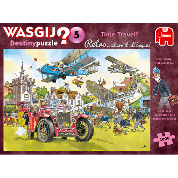 Wasgij : Destiny #5 - Time Travel! 1000pc