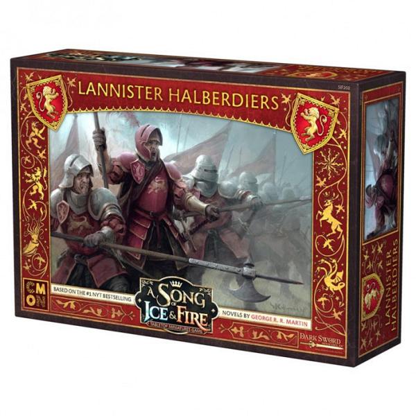 A Song of Ice and Fire : Tabletop Miniatures Game - Lannister Halberdiers