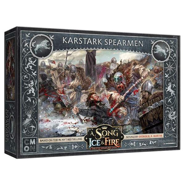 A Song of Ice and Fire : Tabletop Miniatures Game - House Karstark Spearmen