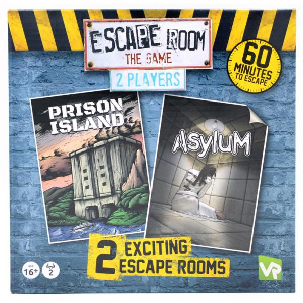 Escape Room the Game :  Prison Island and Asylum Expansion