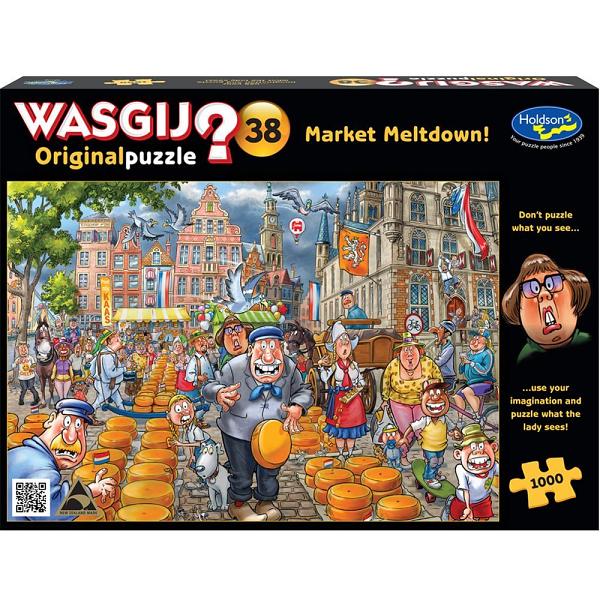 Wasgij : Original #38 - Market Meltdown! 1000pc