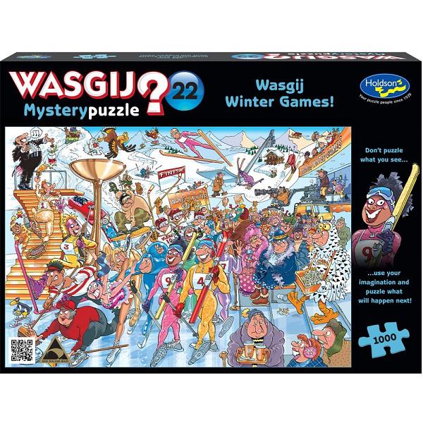 Wasgij : Mystery #22 - Winter Games! 1000pc