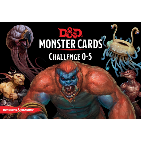 Dungeons and Dragons : Spellbook Cards - Monster Cards 0-5