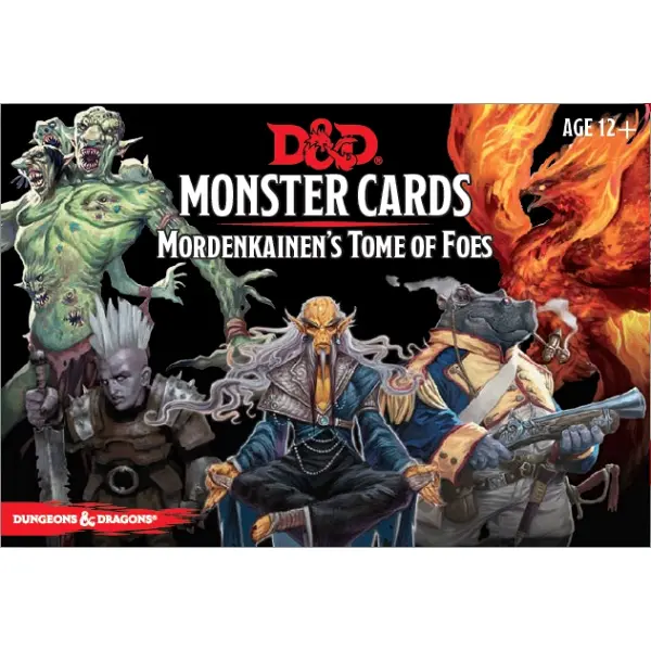 Dungeons and Dragons : Spellbook Cards - Monster Cards Mordenkainens Tome of Foes