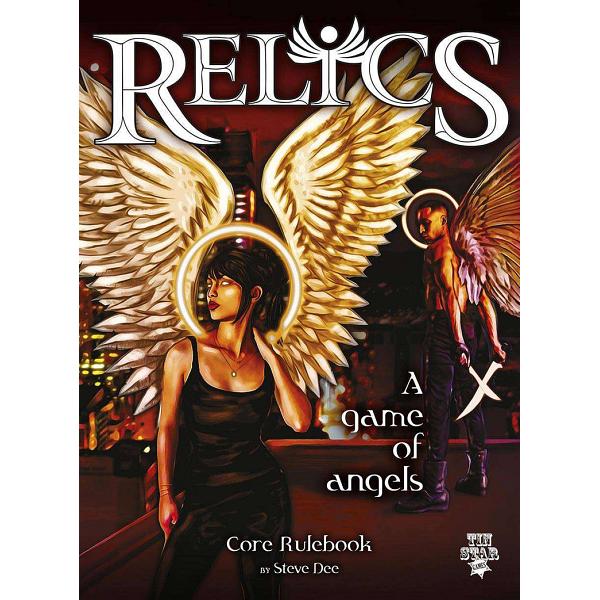 Relics: A Game of Angels Hardcover with Tarot Deck