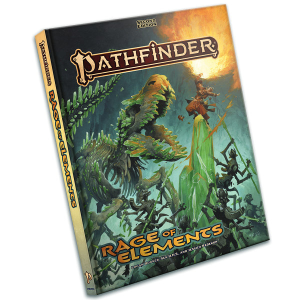 Pathfinder Second Edition : Rulebook - Rage of Elements Hardcover