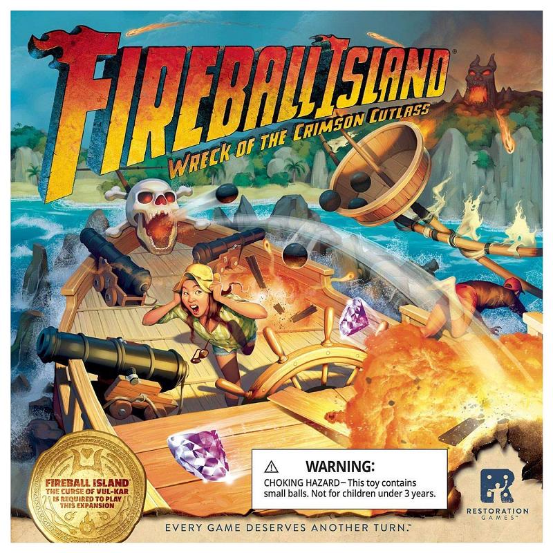 Fireball Island : Wreck of the Crimson Cutlass Expansion