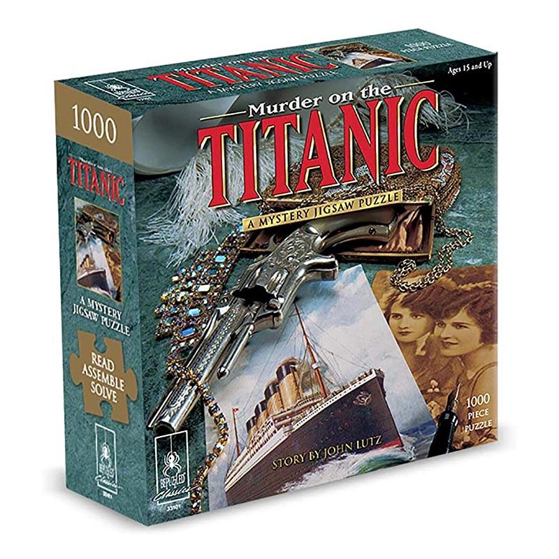 Bepuzzled : Murder on the Titanic - A Mystery Jigsaw Puzzle 1000pc