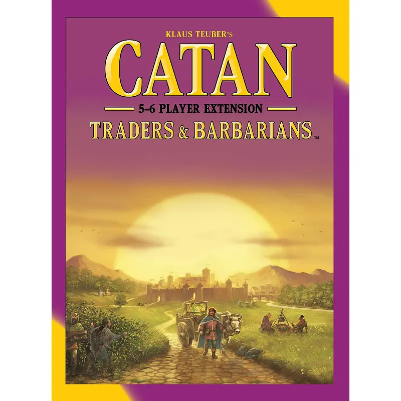 Catan : Traders and Barbarians 5-6 Player Extension