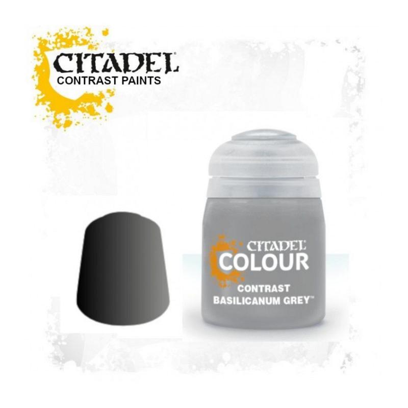 Citadel Contrast Paint : Basilicanum Grey