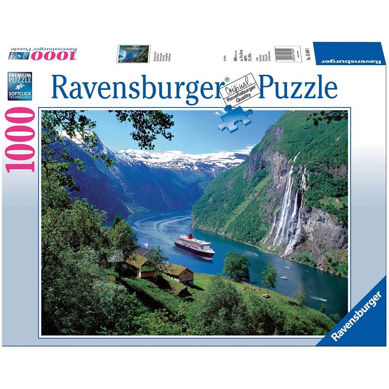 Ravensburger Jigsaw Puzzle : Norwegian Fjord 1000pc