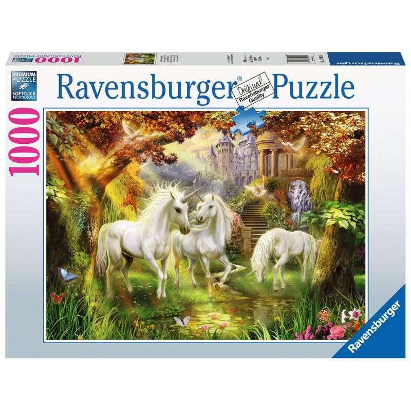 Ravensburger Jigsaw Puzzle : Unicorns in the Forest 1000pc