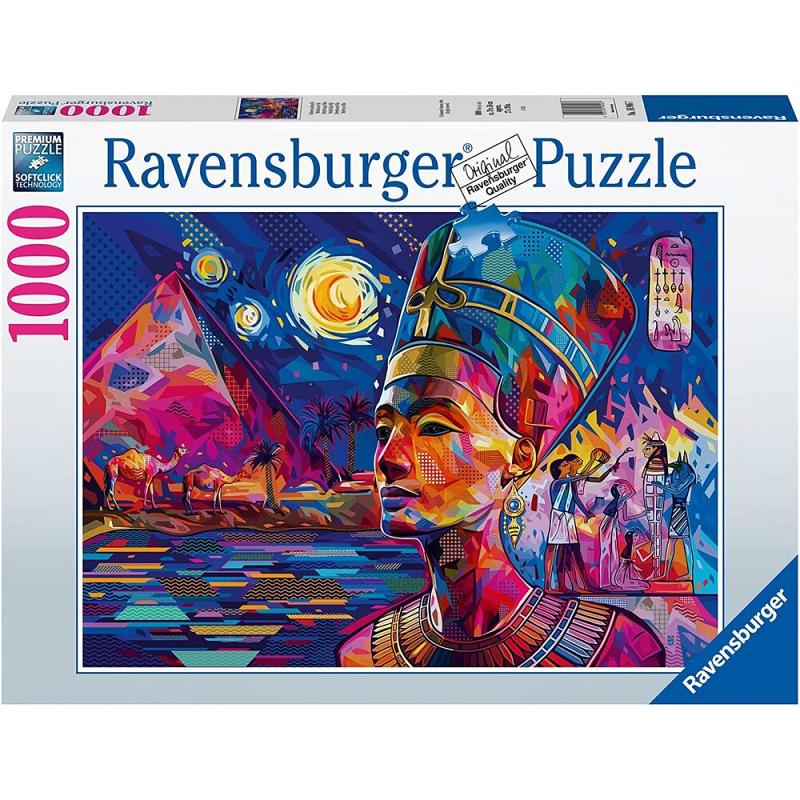 Ravensburger Jigsaw Puzzle : Nefertiti on the Nile 1000pc