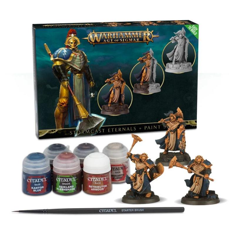 Warhammer Age of Sigmar : Stormcast Eternals - Paint Set