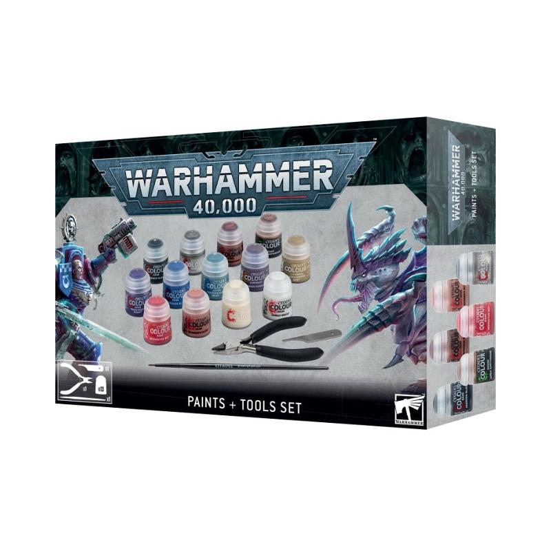 Warhammer 40,000 : Paints + Tools Set