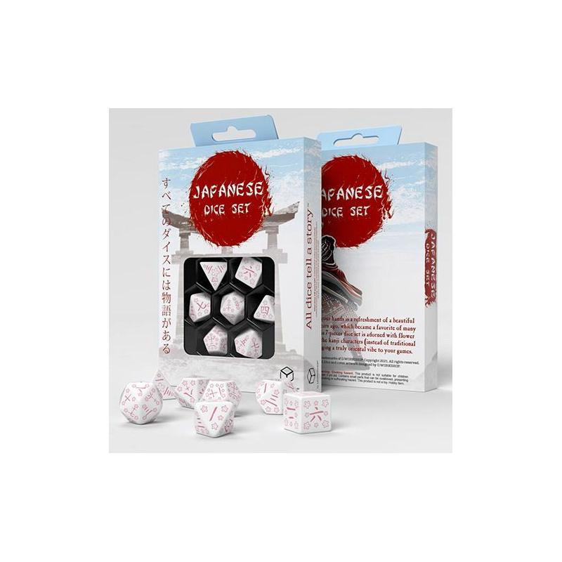 Japanese Dice Set : Cherry Blossoms Petals