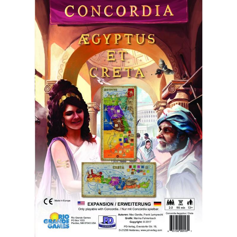 Concordia : Concordia Aegyptus and Creta Expansion