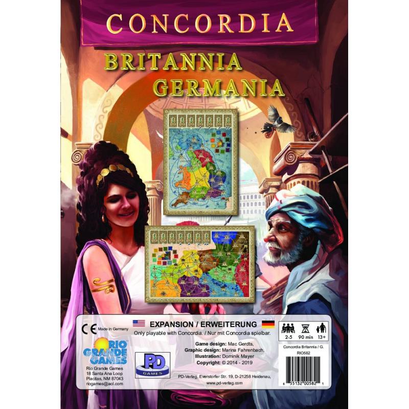 Concordia : Britannia and Germania Expansion