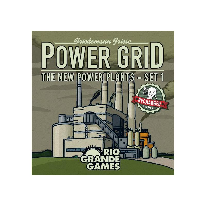 Power Grid : Recharged - New Power Plants Set 1