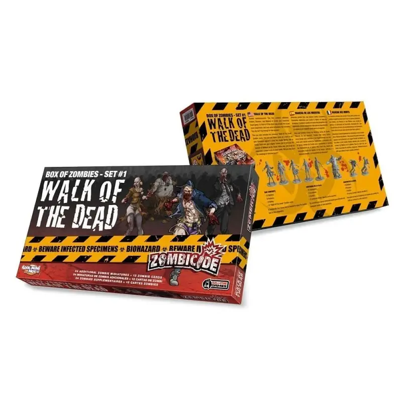 Zombicide : Walk of the Dead Box of Zombies Set 1