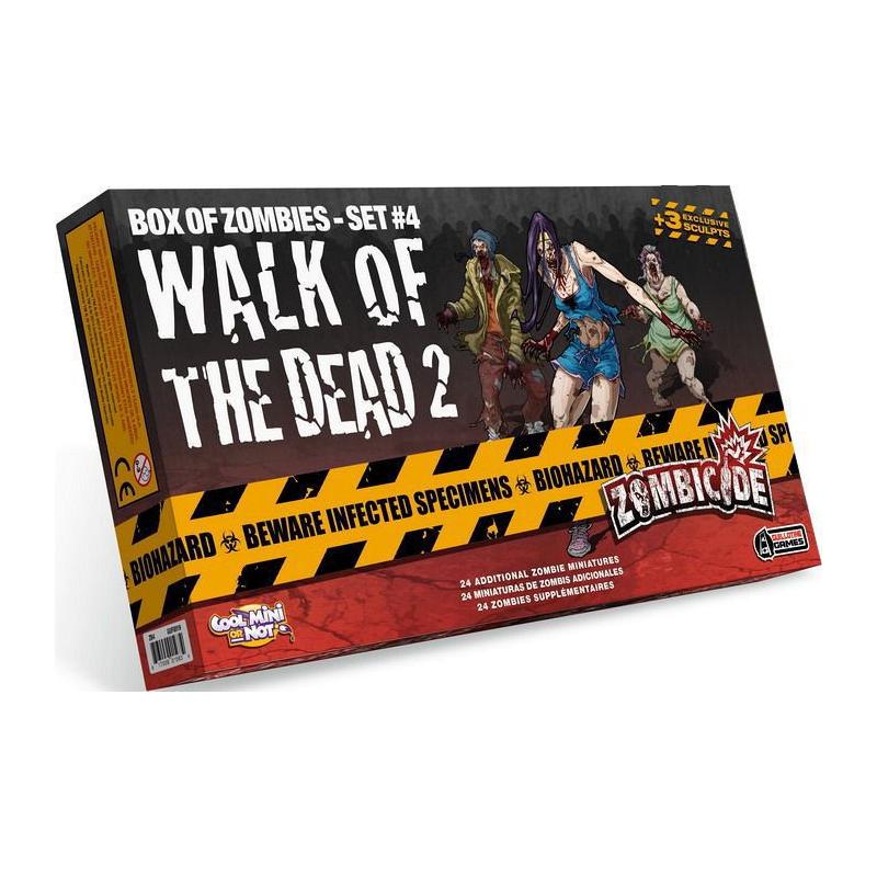 Zombicide : Walk of the Dead 2 - Box of Zombies Set 4