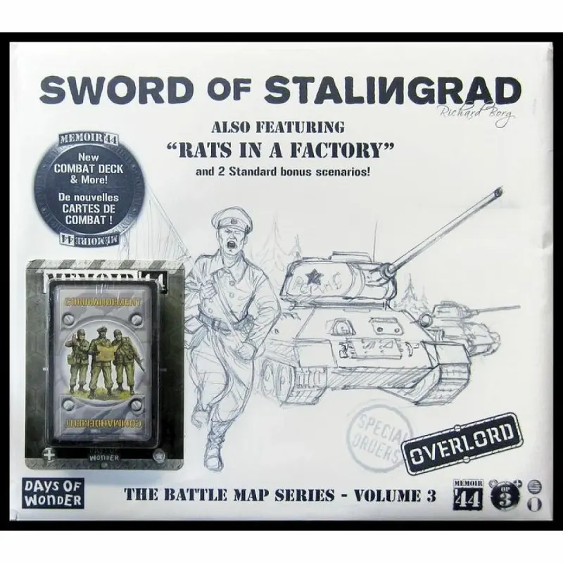 Memoir '44 : Battle Map Series 1 Volume 3 - Sword of Stalingrad Expansion