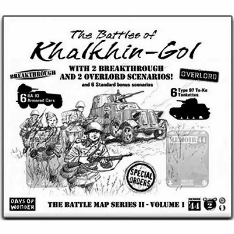 Memoir '44 : Battle Map Series 2 Volume 1 - Battles of Khalkhin-Gol Expansion