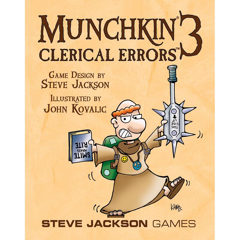 Munchkin : 3 Clerical Errors Expansion