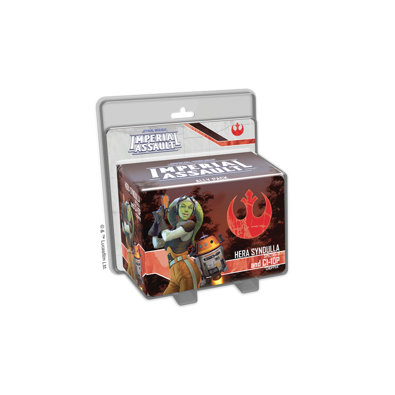 Star Wars : Imperial Assault - Hera Syndulla and C1-10P Ally Pack