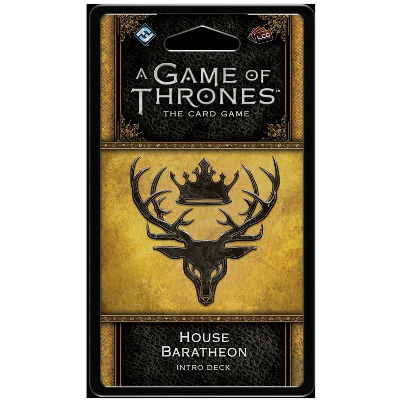 A Game of Thrones : The Card Game Second Edition - House Baratheon Intro Deck