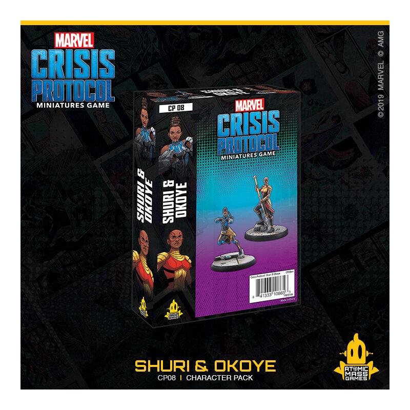 Marvel Crisis Protocol : Shuri and Okoye Character Pack