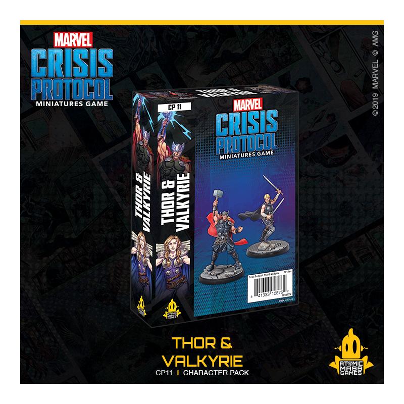 Marvel Crisis Protocol : Thor and Valkyrie Character Pack