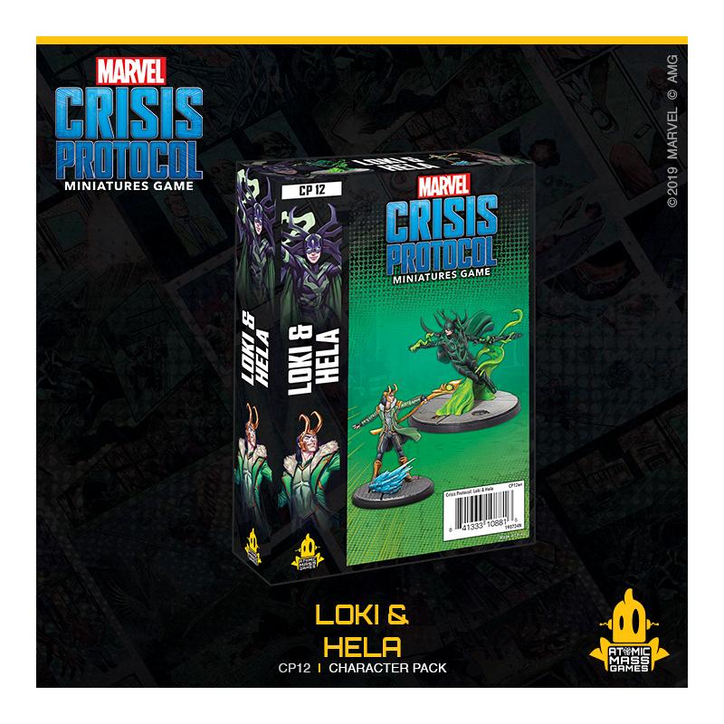 Marvel Crisis Protocol : Loki and Hela Character Pack