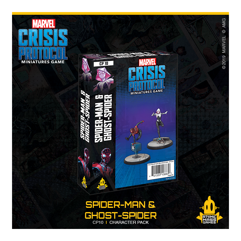 Marvel Crisis Protocol : Ghost-Spider and Spider-Man Character Pack