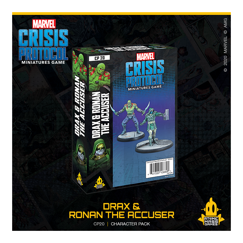 Marvel Crisis Protocol : Drax and Ronan the Accuser Character Pack