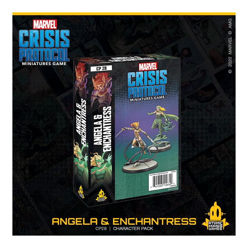 Marvel Crisis Protocol : Angela and Enchantress Character Pack