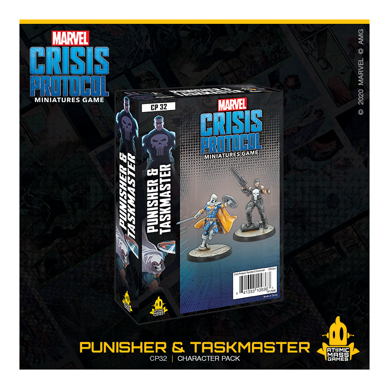 Marvel Crisis Protocol : Punisher and Taskmaster Character Pack