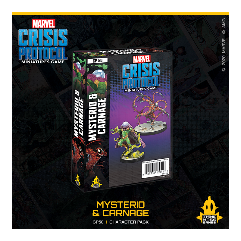 Marvel Crisis Protocol : Mysterio and Carnage Character Pack