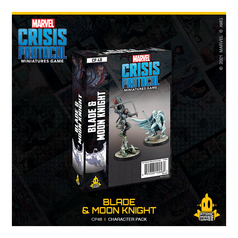 Marvel Crisis Protocol : Blade and Moon Knight Character Pack