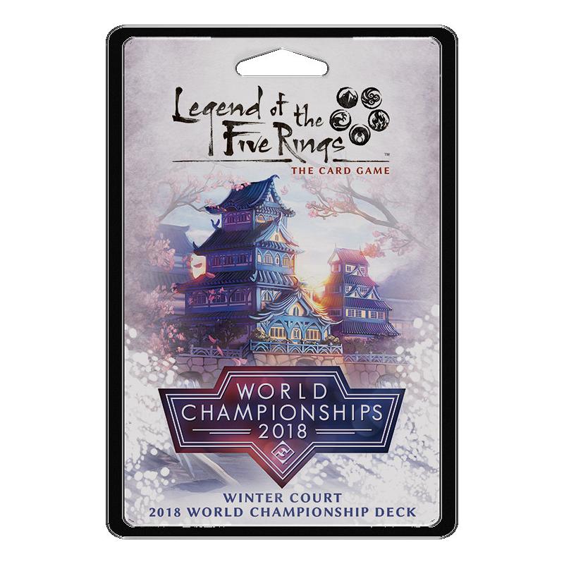 Legend of the Five Rings : The Card Game - Winter Court 2018 World Championship Deck