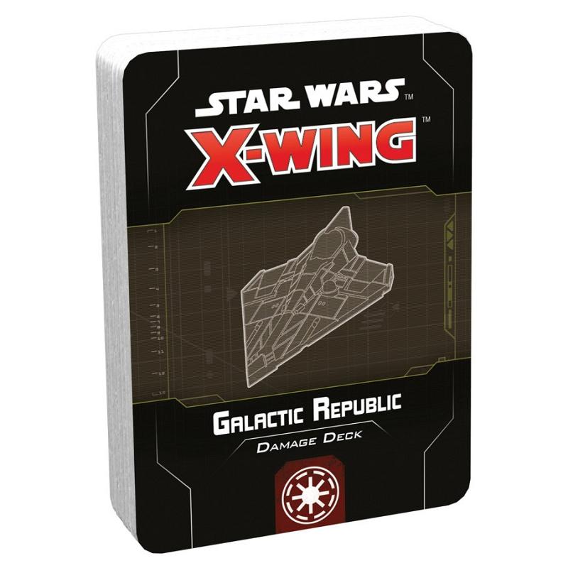 Star Wars : X-Wing Second Edition - Galactic Republic Damage Deck