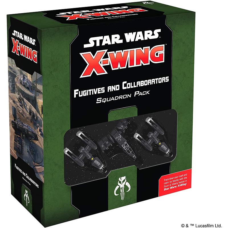 Star Wars : X-Wing Second Edition - Fugitives and Collaborators Squadron Pack