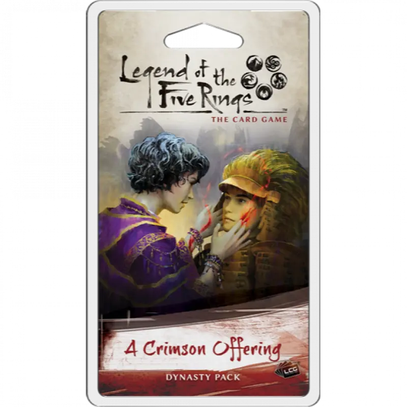 Legend of the Five Rings : The Card Game - A Crimson Offering Dynasty Pack