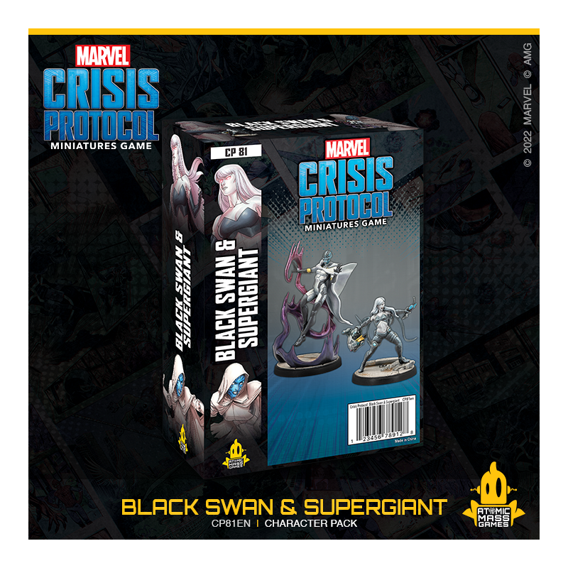 Marvel Crisis Protocol : Black Swan and Supergiant Character Pack