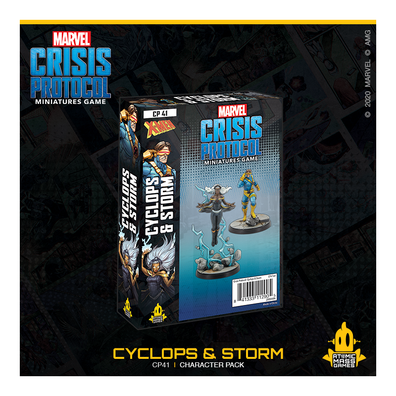 Marvel Crisis Protocol : Storm and Cyclops Character Pack